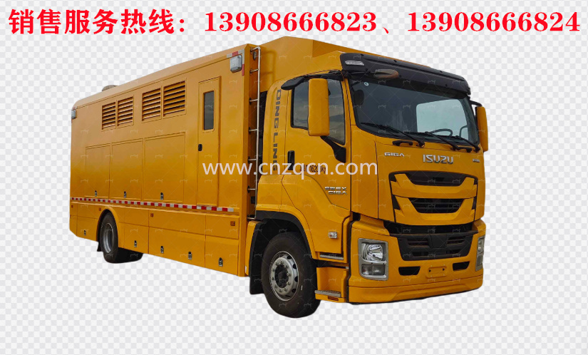 慶鈴五十鈴FVR單橋大流量排水搶險(xiǎn)車