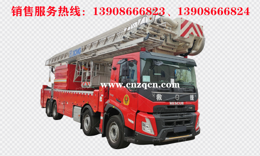 沃爾沃volvo前四后八登高平臺(tái)消防車(chē)