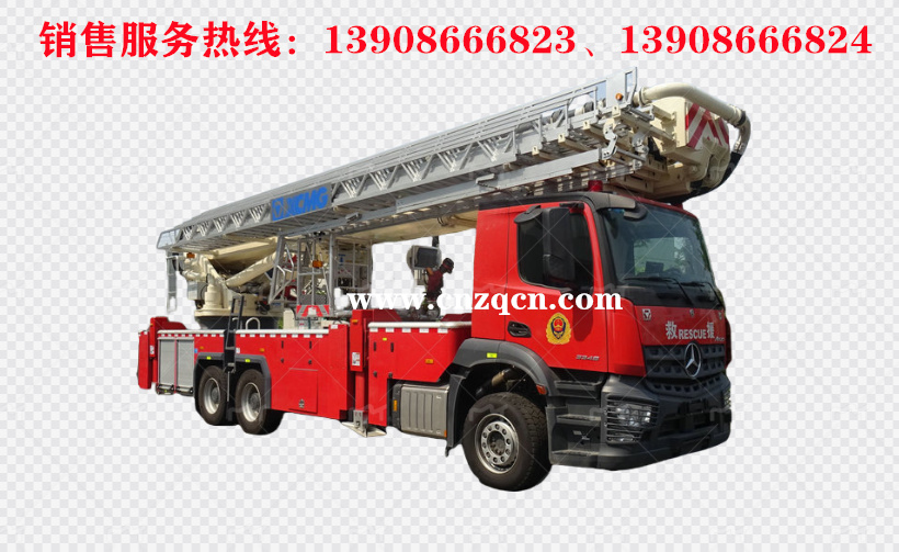 奔馳Arocs后雙橋登高平臺(tái)消防車(chē)