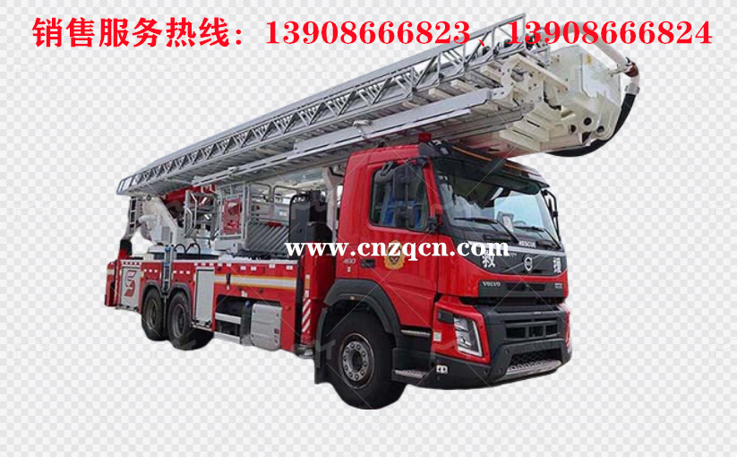 沃爾沃volvo后雙橋登高平臺(tái)消防車(chē)