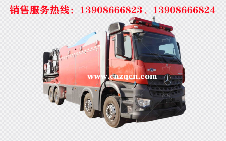 奔馳Arocs前四后八泵浦消防車(chē)